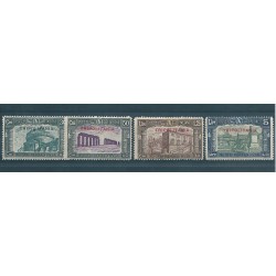 1930 TRIPOLITANIA SERIE MILIZIA III 4 VALORI NUOVI MLH MF16607