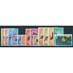 GRENADA 1974 SERIE ELIZABETH II INDIPENDENZA 14 VALORI MNH YV 500-513 MF16652