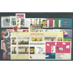 1997 OLANDA NEDERLAND ANNATA COMPLETA 36 VALORI - 4 BF MNH MF23481