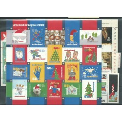 1999 OLANDA NEDERLAND ANNATA COMPLETA 68 VALORI - 3 BF MNH MF23483