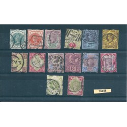 1887 GRAN BRETAGNA GIUBILEO REGINA VITTORIA UNIF N 91-104 VAL 14 USATI MF16655