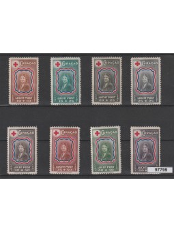 CURACAO 1944 CROCE ROSSA YV...