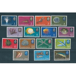 BARBADOS 1965-68 DEFINITIVA...
