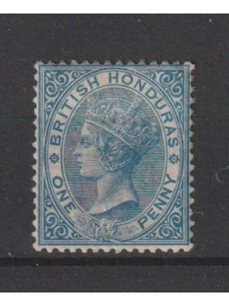 BRITISH HONDURAS 1882-87...