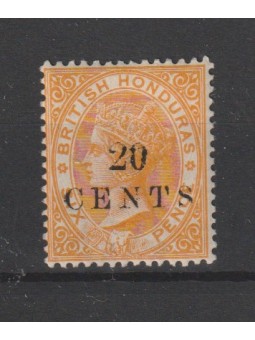 BRITISH HONDURAS 1882-87...