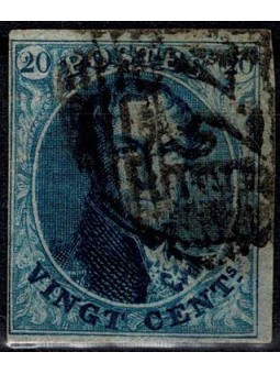 1851/ 54 BELGIO EFFIGIE RE...