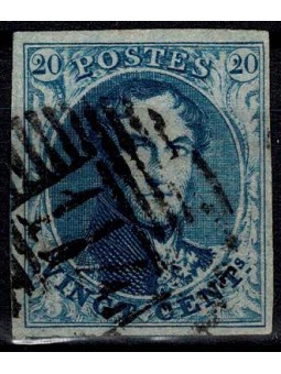 1851/ 54 BELGIO EFFIGIE RE...