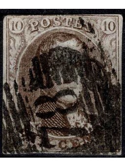 1858/ 61 BELGIO EFFIGIE RE...