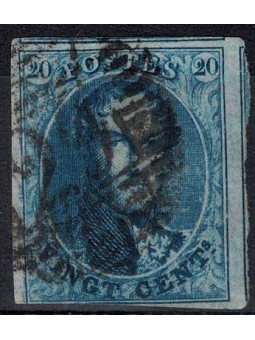 1858/ 61 BELGIO EFFIGIE RE...