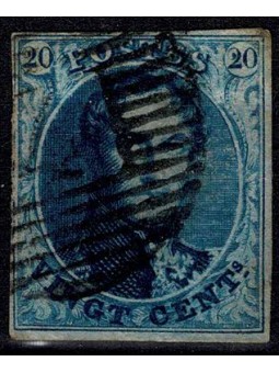 1851/ 54 BELGIO EFFIGIE RE...