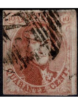 1858/ 61 BELGIO EFFIGIE RE...