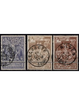 1896 BELGIO SERIE EXPO DI...