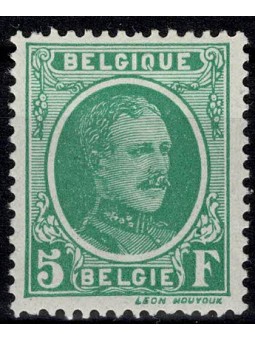 1922/ 27 BELGIO EFFIGIE RE...