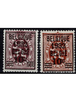 1932 BELGIO LEONE ARALDICO...