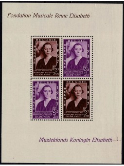 1937 BELGIO PRO FONDAZIONE...