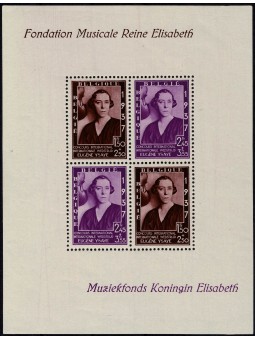 1937 BELGIO PRO FONDAZIONE...