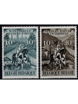 1943 BELGIO SOCCORSO...