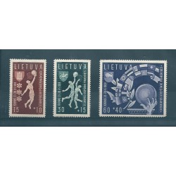 1939 LITUANIA LIETUVA CAMPIONATI EUROPEI DI BASKET 3 VAL MLH MF16910