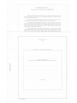 ITALIA 2003 FOGLI MARINI...