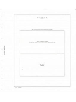 ITALIA 2000 FOGLI MARINI...