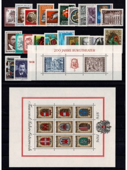 1976 AUSTRIA ANNATA...