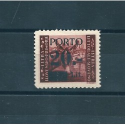 1945 LITORALE SLOVENO OCCUPAZIONE JUGOSLAVA SEGNATASSE 1 VAL MLH SASS N 5 MF17053