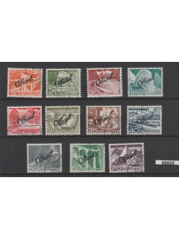 1950 SVIZZERA SERVIZIO...