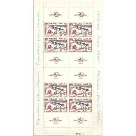 1964 FRANCIA PHILATEC BF N 6 - 8 VAL MNH MF17168