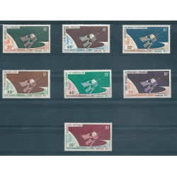 GIRO COLONIE FRANCESI 1966 SATELLITE D1 SETTE VAL MNH MF17177