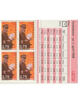 1998 DANIMARCA MUSEO POSTE...