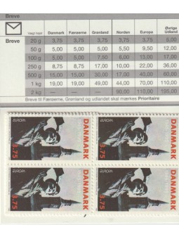 1995 DANIMARCA EUROPA PACE...