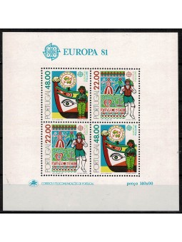 1981 PORTOGALLO EUROPA CEPT...