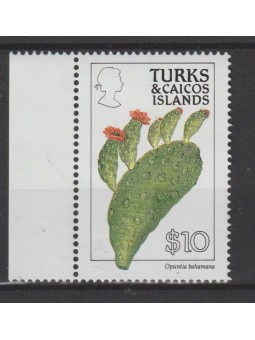 TURKS AND CAICOS 1990 FLORA...