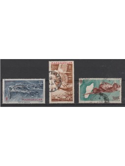 MADAGASCAR 1946 POSTA AEREA...