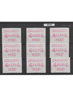 DANIMARCA SERIE AUTOMATICI...