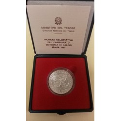 1990 REPUBBLICA ITALIANA L 500 ITALIA 90 II EMISSIONE FDC CONF ZECCA MF23812