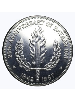 1967 FILIPPINE 1 PESO...