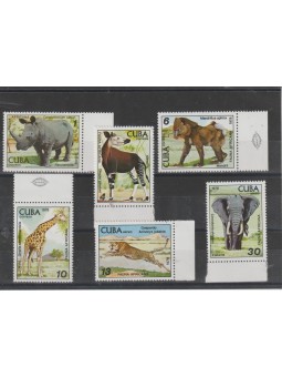 1978 CUBA FAUNA ANIMALI...