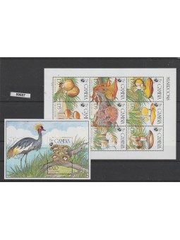 GAMBIA 1994 FLORA FUNGHI 9...