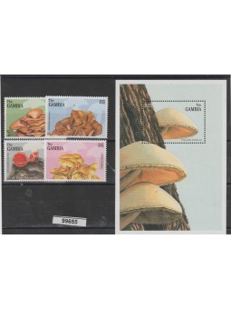 GAMBIA 1997 FLORA FUNGHI 4...