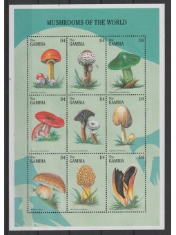 GAMBIA 1997 FLORA FUNGHI 9...