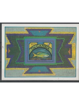 GAMBIA 1991 FAUNA PESCI 1...