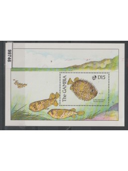 GAMBIA 1992 FAUNA PESCI 1...