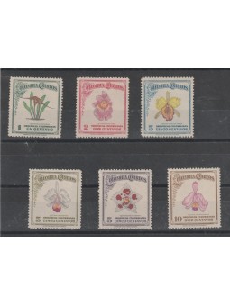 COLOMBIA 1946 FLORA...