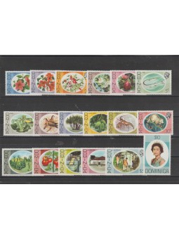 DOMINICA 1975 FLORA FIORI...