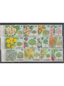 ST VINCENT 1984 FLORA FIORI...