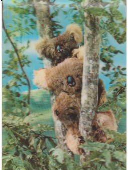 CARTOLINA 3D TEMA FAUNA...