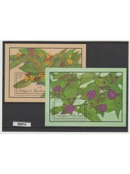 ANTIGUA BARBUDA 1986 FLORA...