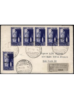 1951 TRIESTE A LETTERA...