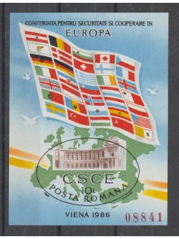 1986 ROMANIA OSCE 1 BF N°...